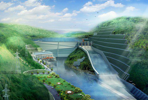 宁乡老挝南塔河1号水电站项目